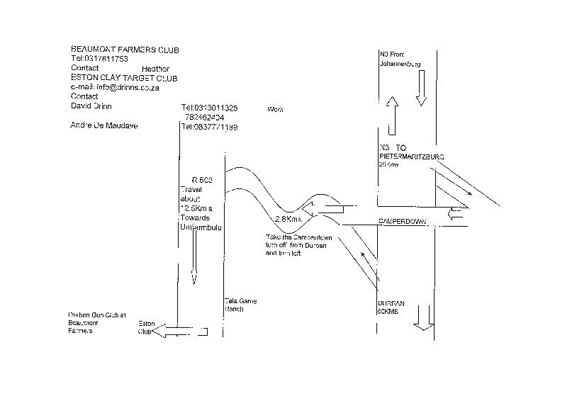 Map of Eston Clay Target Club